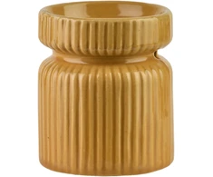 Mondex Since 1986 Kominek na olejek 6,5x6,5x8cm miodowy prążki