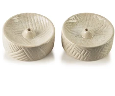 Mondex Since 1986 Komplet 2 podstawek na kadzidło 7x7x3cm smėlio sp.