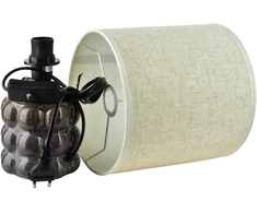 Mondex Since 1986 LETI BUBBLE Lampa stołowa 9x9x30cm prosty klosz