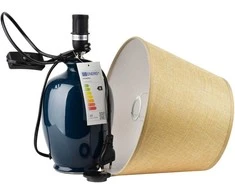 Mondex Since 1986 LETI Lampa stołowa 12x23x36cmgranatowa