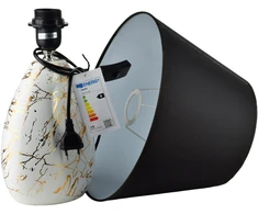 Mondex Since 1986 LETI MARBLE Lampa stołowa 18x8x47cm