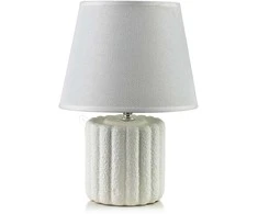 Mondex Since 1986 LETI Pilkas Lampa stołowa 11x20x28cm