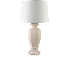 Mondex Since 1986 LETI Pilkas Lampa stołowa 16x33x59cm