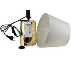 Mondex Since 1986 LETI Pilkas Lampa stołowa 11x22x34,5cm