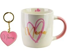 Mondex Since 1986 MAMA puodelis su raktų pakabuku 350ml 8.5x12x9cm