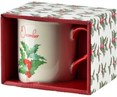Mondex Since 1986 MES Puodelis grudzień 320ml 8,7x9cm December