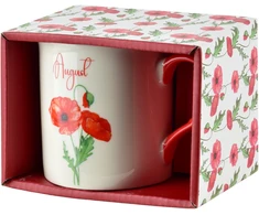 Mondex Since 1986 MES Puodelis sierpień 320ml 8,7x9cm August