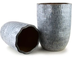 Mondex Since 1986 NEVA 2 vazonų rinkinys 40x40x51/31x31x47,5 cm