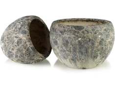 Mondex Since 1986 NEVA Komplet 2 osłonek ceramicznych 51x51x35cm 38x38x30cm