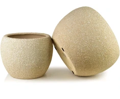 Mondex Since 1986 NEVA Komplet 2 osłonek ceramicznych 51x51x35cm 38x38x30cm