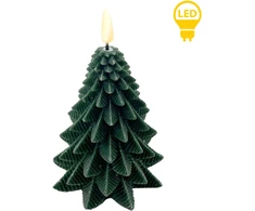 Mondex Since 1986 NIKOLAO LED žvakė 11x11x15 cm Kalėdų eglutė