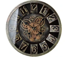 Mondex Since 1986 RAMSEY 40 cm laikrodis su judančiu mechanizmu 40x40x7cm