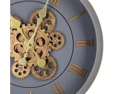 Home Styling Collection Mondex Since 1986 RAMSEY 40 cm laikrodis su judančiu mechanizmu 40x40x7cm