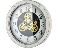 Home Styling Collection Mondex Since 1986 RAMSEY 40 cm laikrodis su judančiu mechanizmu 40x40x7cm