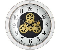Home Styling Collection Mondex Since 1986 RAMSEY 40 cm laikrodis su judančiu mechanizmu 40x40x7cm