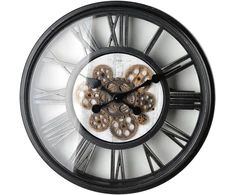 Mondex Since 1986 RAMSEY Laikrodis su pašvietimu 50x50x7,1cm su pultu ażurowy i ruchomym mechanizmem