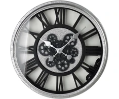 Mondex Since 1986 RAMSEY Laikrodis su pašvietimu 50x50x7,1cm zpilotem i ruchomym mechanizmem