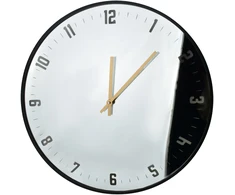 Mondex Since 1986 RAMSEY Laikrodis su pašvietimu 60x60x4,5cm lustrzany su pašvietimu su pultu