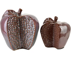 Mondex Since 1986 SAGGIO APPLE Figura Jabłko 17x14x16cm