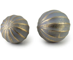 Mondex Since 1986 SAGGIO BEIGE Dekoratyvinis rutulys 9 cm