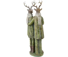 Mondex Since 1986 SANTA LILA Briedžių šeimos figūrėlė 15x11x42 cm