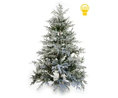 Mondex Since 1986 SANTA LILA Choinka 240cm LED ośnieżona