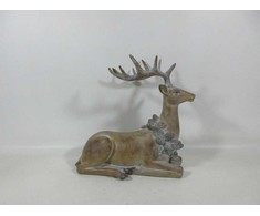 Mondex Since 1986 SANTA LILA Figura Jeleń 30,5x15,5x28,5 cm