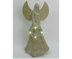 Mondex Since 1986 SANTA LILA Figura Anioł LED 20x13x40cm