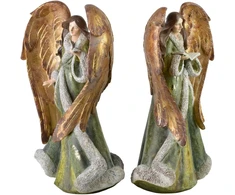 Mondex Since 1986 SANTA LILA Figura anioł 26,5x21x53cm