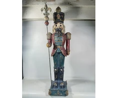 Mondex Since 1986 SANTA LILA Figura dziadek 31x23x99cm