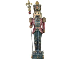 Mondex Since 1986 SANTA LILA Figura dziadek 31x23x99cm