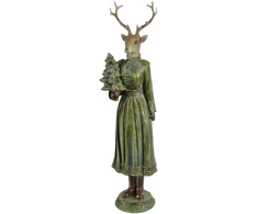 Mondex Since 1986 SANTA LILA Figura łoś dziewczyna 10,5x10x41cm