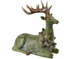Mondex Since 1986 SANTA LILA Figura łoś 30,5x15,5x28,5cm