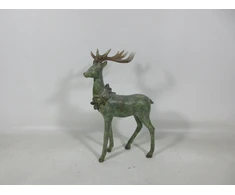 Mondex Since 1986 SANTA LILA Figura łoś 18x8,5x28cm