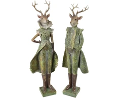 Mondex Since 1986 SANTA LILA Figura łoś dziewczyna 13,5x10,5x43cm