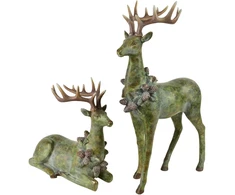 Mondex Since 1986 SANTA LILA Figura łoś 32x15,5x50,5cm