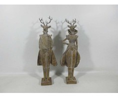 Mondex Since 1986 SANTA LILA Figura Łoś dziewczyna13,5x10,5x43 cm