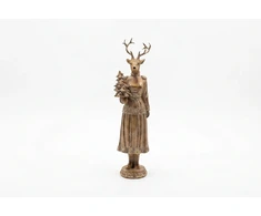 Mondex Since 1986 SANTA LILA Figura łoś dziewczyna 10,5x10x41cm