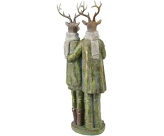 Mondex Since 1986 SANTA LILA Figura łosie rodzina 15x11x42cm