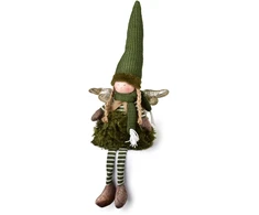 Mondex Since 1986 SANTA LILA Figura pluszowa Anioł Dziewczynka 17x11x40/67cm siedząca