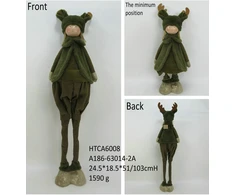 Mondex Since 1986 SANTA LILA Figura pluszowa Chłopak 22x19x67/103cm teleskopowy