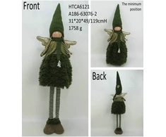 Mondex Since 1986 SANTA LILA Figura pluszowa Anioł Dziewczyna 22x19x80/116cm teleskopowa