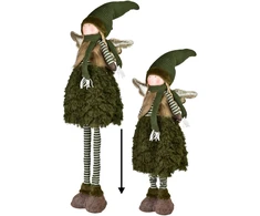 Mondex Since 1986 SANTA LILA Figura pluszowa Anioł Dziewczyna 28x17x64cm teleskopowa