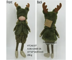 Mondex Since 1986 SANTA LILA Figura pluszowa Chłopak 15x10x20/47cm siedząca