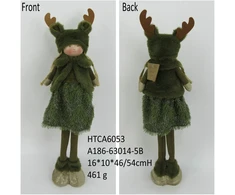 Mondex Since 1986 SANTA LILA Figura pluszowa Dziewczynka 16x12x54cm