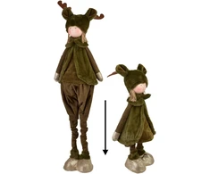 Mondex Since 1986 SANTA LILA Figura pluszowa Chłopak 22x19x67/103cm teleskopowy