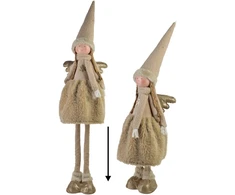 Mondex Since 1986 SANTA LILA Figura pluszowa Anioł Dziewczynka 22x19x80/116cm teleskopowa