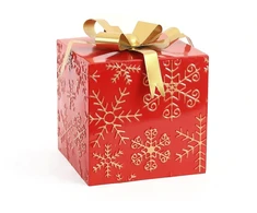 Mondex Since 1986 SANTA LILA Figura prezent 21x21x26,5cm
