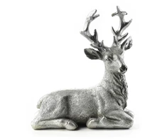 Mondex Since 1986 SANTA LILA Figūrėlė Jeleń sidabrinė 15x7x18 cm