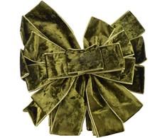 Mondex SANTA LILA kaspinas 32x130cm purvinas žalias